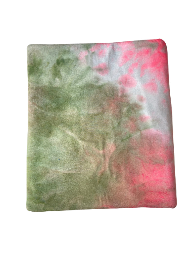 Sweet and Army Tie dye brushed poly knit - Sincerely Rylee