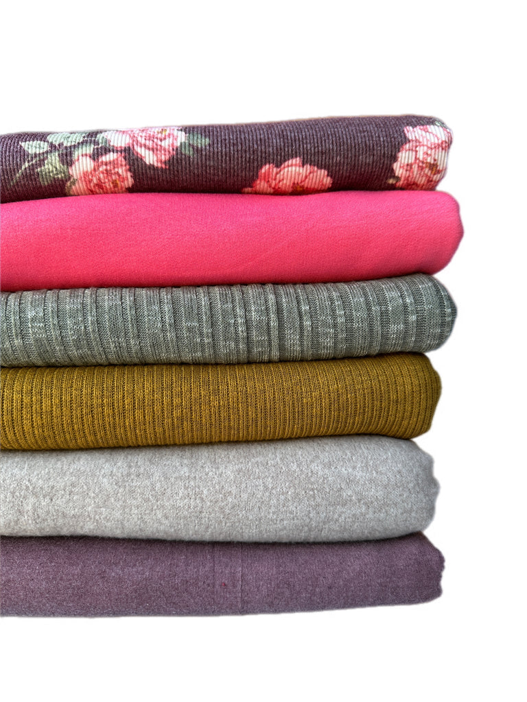 #5 sweater knit bundle 10 yards total