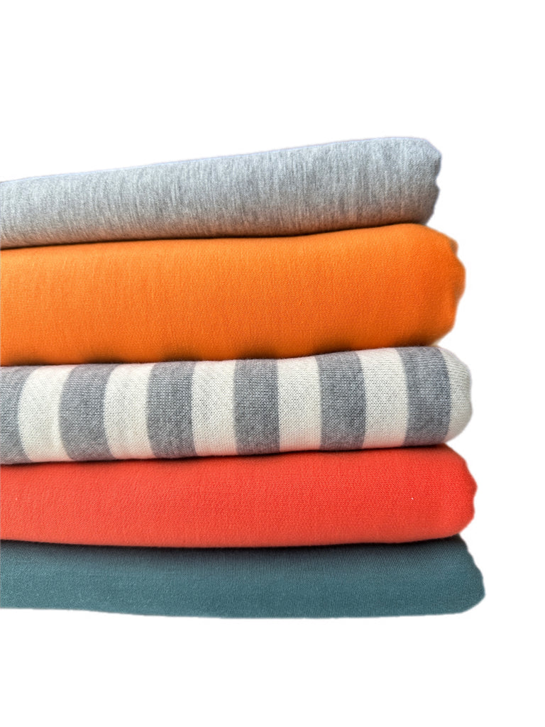 #3 French terry knit bundle 8 yards total
