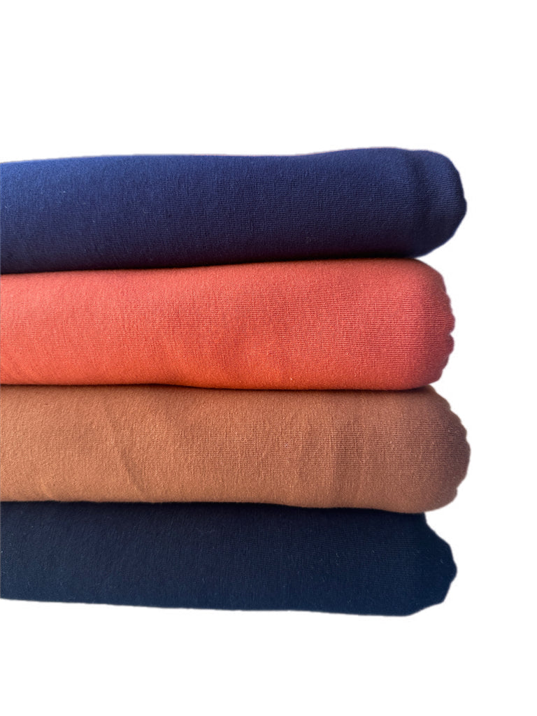 #3 cotton Lycra knit bundle 9 yards total