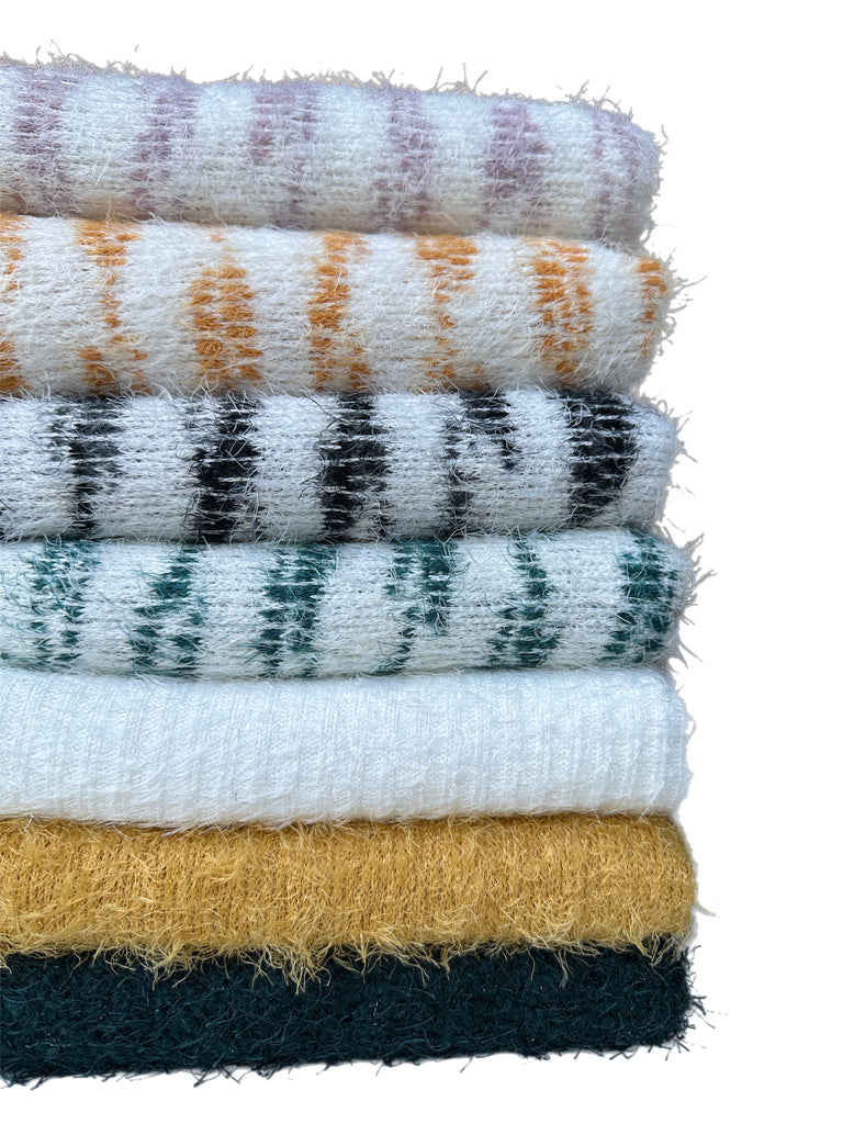 Mohair sweater knits