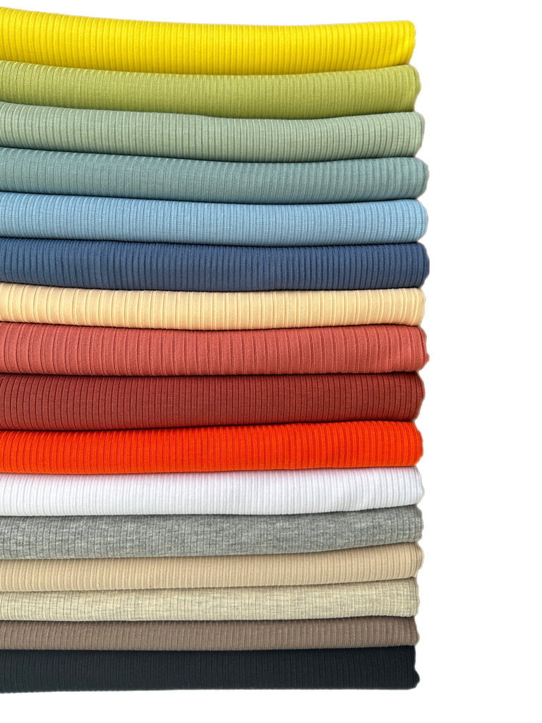 Rib knit solids