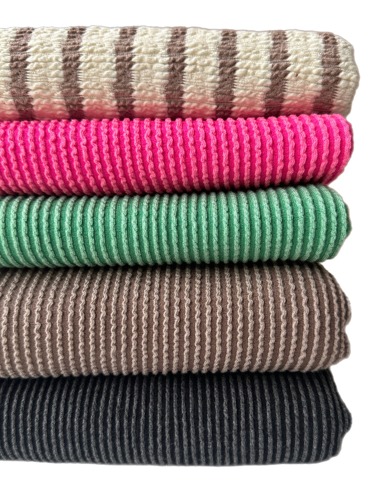 #3 urban rib knit bundle 8 yards total