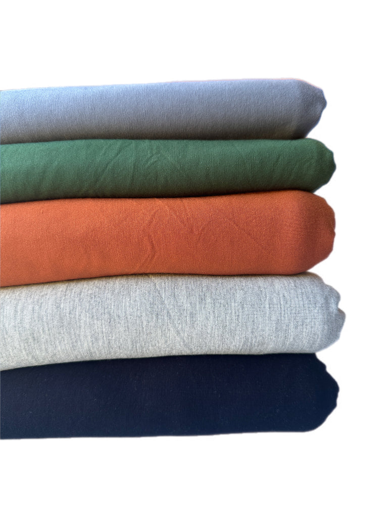 #9 heavy modal spandex knit bundle 8 yards total