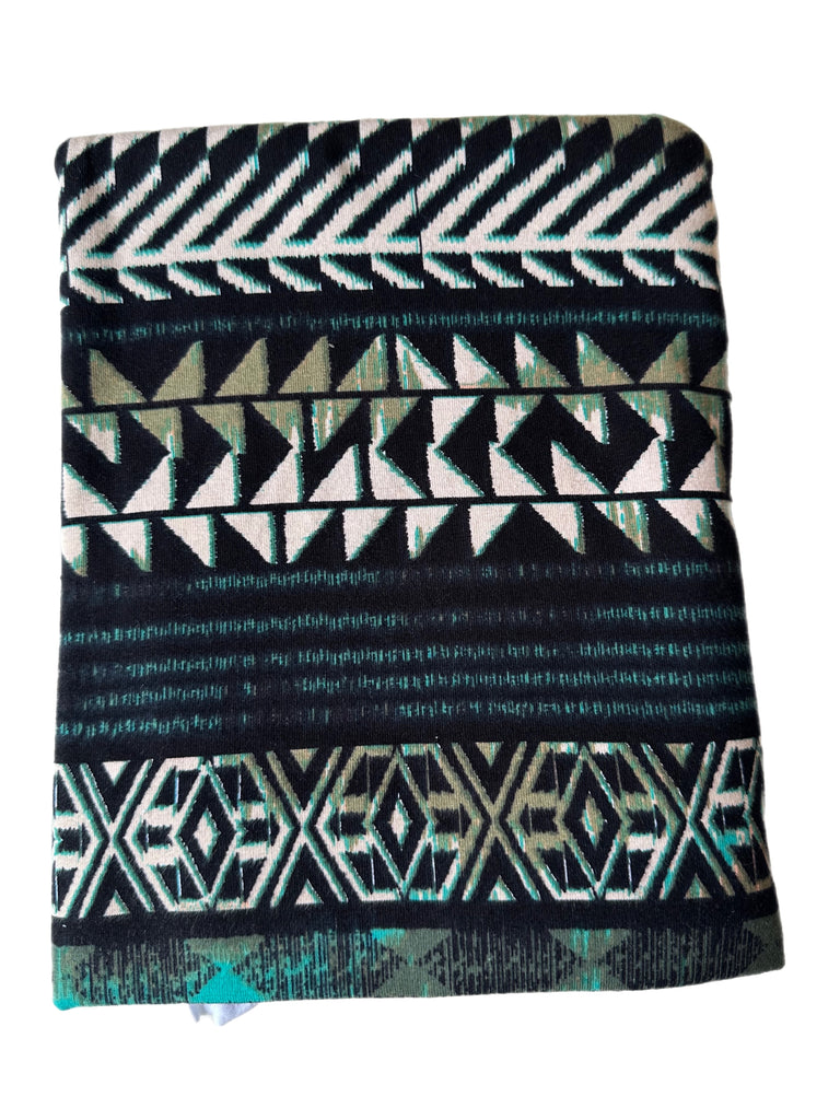 Aztec cotton Lycra knit