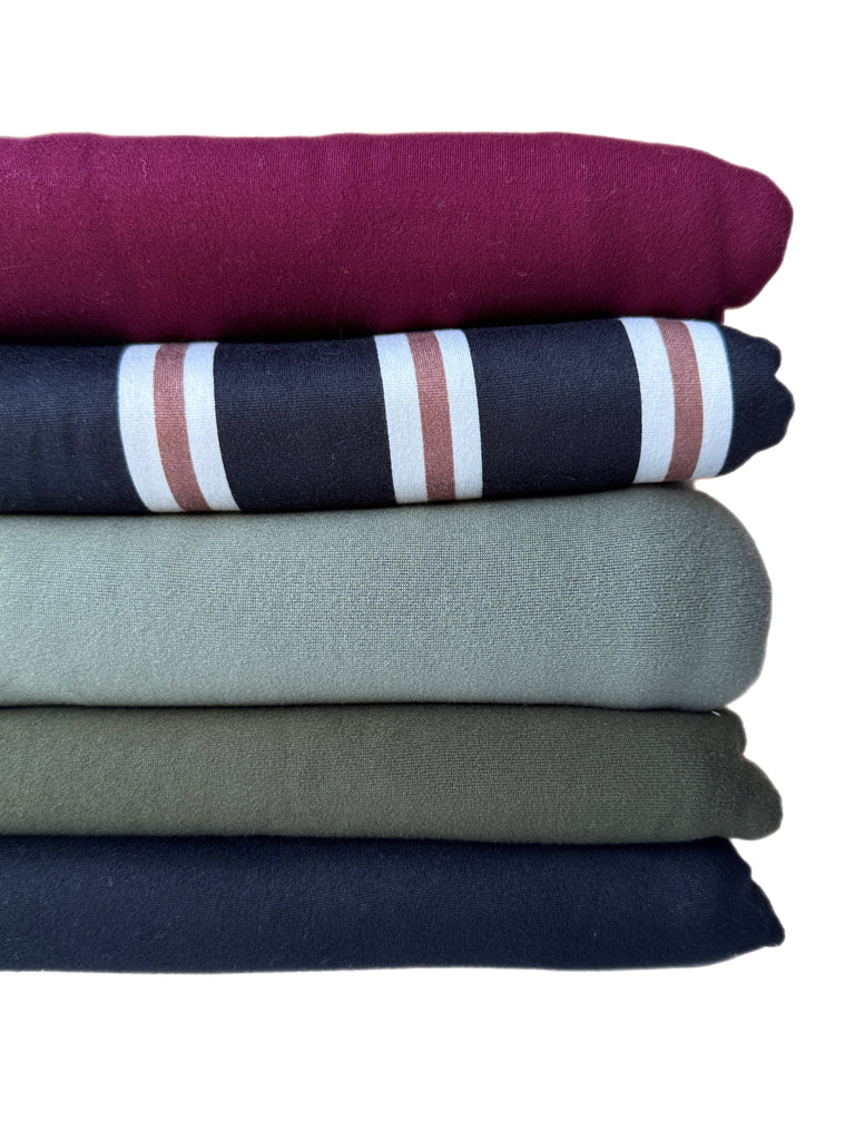 #9 brushed poly knit 10 yards total