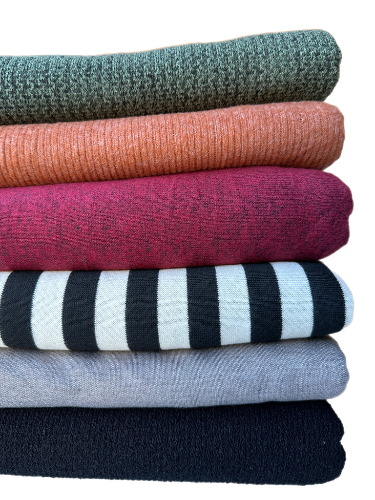 #2 sweater knit bundle 10 yards total