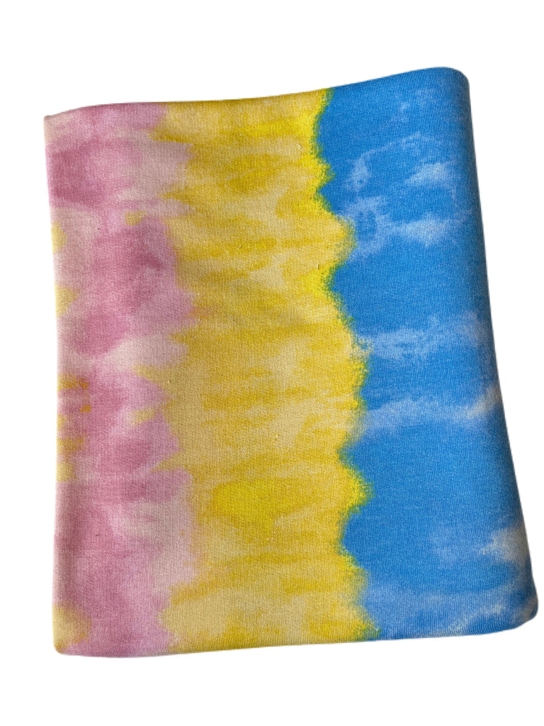Striped tie dye French terry knit - Sincerely Rylee