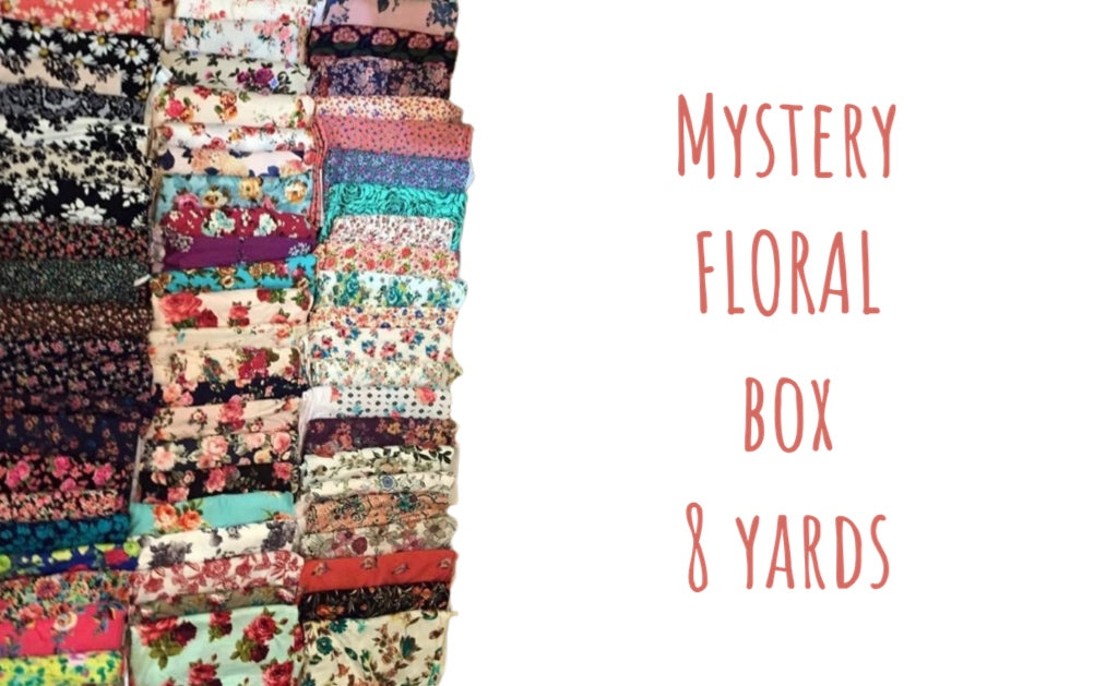 Mystery FLORAL box 8 yards total - Sincerely Rylee