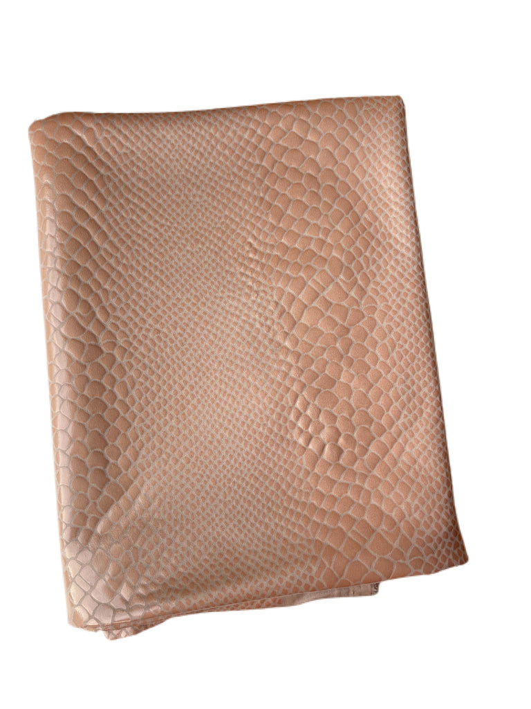 Nude pleather ity snake skin knit - Sincerely Rylee