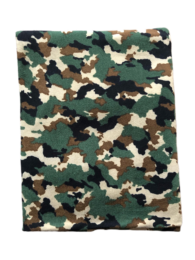 Digital camo brushed poly knit - Sincerely Rylee